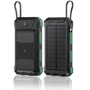 Batterie solaire <span class=keywords><strong>portable</strong></span> haute capacité étanche 20000mAh 15W avec charge rapide <span class=keywords><strong>sans</strong></span> <span class=keywords><strong>fil</strong></span>, batterie Li-polymère avec câble Micro USB - Product Image 5