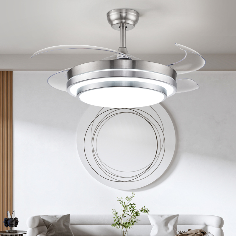 High Quality Wholesale 36 Inch Ceiling Lamp and Led with Fans with Led Lights Low Noise 110v and Remote Control for Home Modern