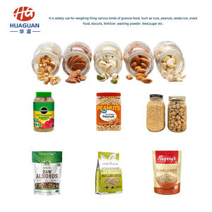 Erdnuss-Sonnenblumenkern-Getreide-Vibrations-Wiege-Füll waage 5kg Linsen-Nüsse Reisgranulat-Füll-und Absack maschine - Product Image 2