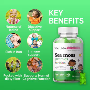 Gommose Multivitaminiche Naturali di Alghe Marine per la Bellezza della Pelle degli Adulti, Miglioramento della Densità Ossea e Crescita dei Capelli, Integratore Erboristico - Product Image 3