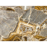 Offre Spéciale de table de luxe en marbre doré 2024 pour bureau et salle à manger meubles en pierre naturelle Style moderne prix cuisine Restaurant