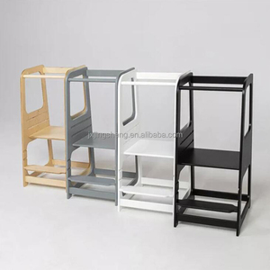 <span class=keywords><strong>Torre</strong></span> <span class=keywords><strong>de</strong></span> aprendizaje Montessori para niños, taburete <span class=keywords><strong>de</strong></span> paso <span class=keywords><strong>de</strong></span> madera sólida, Color madera - Product Image 2