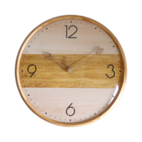 Relojes de Pared de Diseño Especial con Pantalla Digital y Marco de Madera, Estilo Moderno, Rústico y Antiguo para Sala de Estar, con Certificación CE