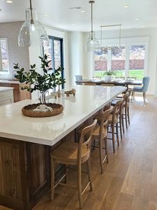 خزائن مطبخ مطلية من الخشب الصلب مع خزائن مطبخ فاخرة بنمط شاكر - Product Image 4