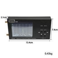 Analyseur de spectre portable 35-6200 MHz, analyseur d'antenne avec logiciel pour la mesure des signaux radio et la détermination de la direction