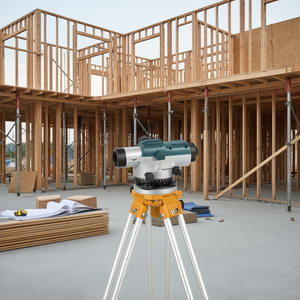 Nivel Óptico Vevor 26X Automático de Aleación de Aluminio de Alta Precisión para Medir Altura, Distancia y Ángulo - Product Image 2