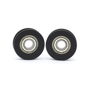 ลูกรอกเคลือบลูกปืนแบบ H-Type 698ZZ หลายขนาด (8*30*10 มม.) ผลิตจากเหล็กกล้าลูกปืน + POM - Product Image 1