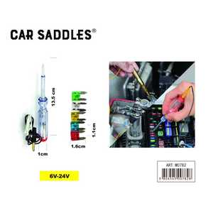 Testeur de mini-fusibles pour voiture 6V-24V, outil de diagnostic pour usage automobile - Product Image 3