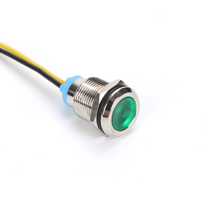 Đèn tín hiệu thông minh có dây 22mm, đèn báo dạ quang bằng thép không gỉ, đèn tín hiệu chống nước bằng thép không gỉ - Product Image 2