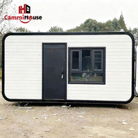 Cammi House – Cabine Modulaire en Acier Écologique à Installation Rapide, Conteneur Préfabriqué Contemporain pour Salon, Chambre et Villa Mobile