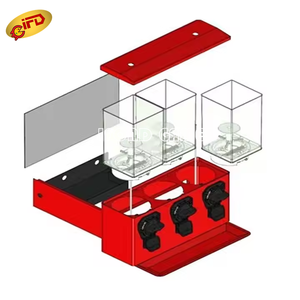 IFD vendita calda Design classico a buon mercato a gettoni caramelle <span class=keywords><strong>Gumball</strong></span> distributore automatico con supporto - Product Image 4