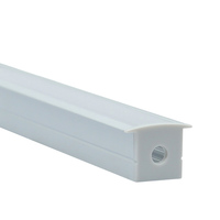 Profilé en aluminium 6063-T5 pour bandes LED, décorations, service de découpe LS-139
