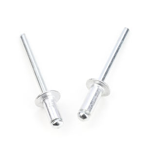 10 pièces/sac Rivets aveugles en aluminium de haute qualité à tête ronde M2 M2.4 M2.8 M3 M3.2 M3.6 M4 M5 M6 M6.4 Rivets aveugles à extrémité ouverte - Product Image 4