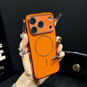 เคสกระจก Ag Nano Matte อย่างเป็นทางการสำหรับ iPhone 17 Pro Max 16 15 Plus 14 13 Pro Max17 air รองรับการชาร์จไร้สายแบบแม่เหล็ก ฝาหลังแข็ง ร้านค้า - Product Image 6