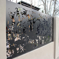 Panneau décoratif d'intérieur en aluminium, peinture PE personnalisée, garantie longue durée, 12 pièces