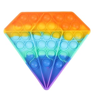 Usine Rocket Shape Fidget It Stress Release Toys Premium pet Silicone Push Bubble Cadeaux Enfants Retour pour l'anniversaire - Product Image 3