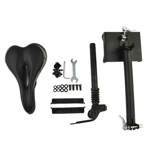 Siège antichoc réglable en métal personnalisable pour scooter électrique <span class=keywords><strong>Ninebot</strong></span> <span class=keywords><strong>MAX</strong></span> <span class=keywords><strong>G30</strong></span> doté de la technologie d'absorption des chocs - Product Image 5
