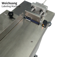 Machine d'étiquetage d'angle anti-effraction pour boîtes en carton à angle droit, modèle de table