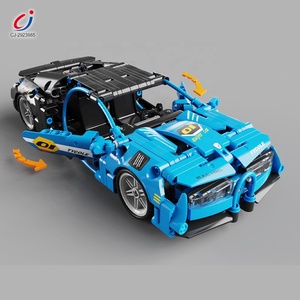 Chengji pullback 403 + pièces voiture de sport jouet <span class=keywords><strong>bloc</strong></span> d'assemblage technique voiture de sport blocs de construction voiture de construction pour enfants - Product Image 2