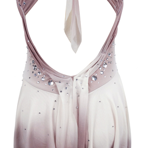 Robe de patinage <span class=keywords><strong>artistique</strong></span> pour femmes, filles, adolescentes, compétitions, enfants, justaucorps rose, cadeaux de Noël multicolores - Product Image 5