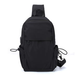 Nueva Bolsa de Hombro Cruzada de Tela Ecológica Oxford con Bloqueo RFID, Bolsa de Pecho Cruzada para Hombre - Product Image 2