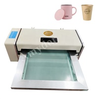 Máquina de Serigrafía Digital AMD550A4 para Vasos de Papel y Termos, Sin Necesidad de Placas de Exposición