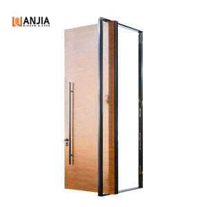 Portes <span class=keywords><strong>d</strong></span>'<span class=keywords><strong>entrée</strong></span> pivotantes en bois massif de teck et de chêne de haute qualité WANJIA, portes <span class=keywords><strong>d</strong></span>'<span class=keywords><strong>entrée</strong></span> extérieures - Product Image 2