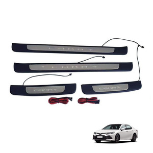 For Toyota Camry 2018-2026 8th 9th Door Sill Strip Pedal <strong>Light</strong> Blue Illuminated <strong>LED</strong> Threshold <strong>Bar</strong> Cover Welcome <strong>Lights</strong> for Camry - Product Image 6