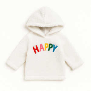 Sudaderas de Sherpa Afelpadas de Alta Calidad para Niñas, Nuevo Diseño, Ropa de Invierno Suave para Niños, Logotipo Personalizado, Color Personalizado, 100% Poliéster - Product Image 2