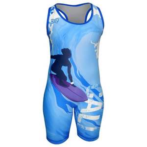 Conçu sur mesure pour hommes Taille Puls Wrestling Singlet Sublimation Imprimé Stretch Arts Martiaux Wear - Product Image 3