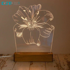 Tablero de exhibición iluminado de acrílico grabado transparente personalizado de fábrica de Vietnam DSP - Product Image 3