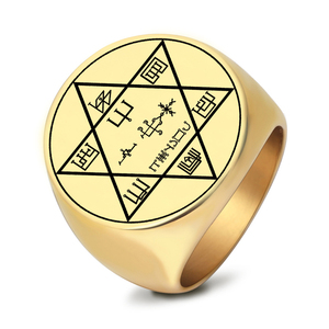<span class=keywords><strong>Bague</strong></span> en acier inoxydable, amulette de bijoux, Archange Michel, ange gardien, Haniel, Haamiah, Lezalel, Umabel, <span class=keywords><strong>Daniel</strong></span>, Jeliel, Menadel, Mihael - Product Image 6