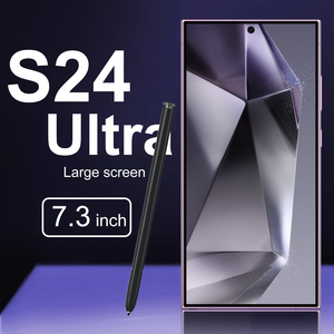 Cadeau de Saint-Valentin 2024 S24 Ultra AI Smart Phone Android 13 Téléphone portable de jeu grand écran bon marché avec stylet prenant en charge ChatGPT - Product Image 3