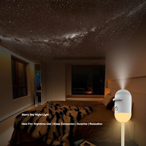 <span class=keywords><strong>Projecteur</strong></span> de Projection Veilleuse avec Fonction Ciel Étoilé RGB, Alimentation USB, LED Blanc Chaud, Contrôle de Luminosité pour Chambre à Coucher - Product Image 5