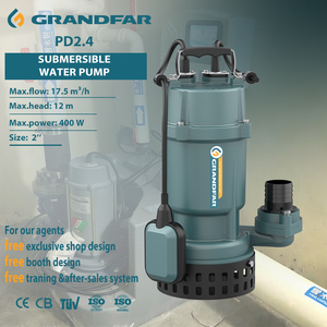 Pompe à eau submersible flottante Grandfar 220V 400W 0.53HP avec technologie d'étanchéité nouvelle génération, impeller en fonte, faible pollution lumineuse, PD2.4 Haute Performance - Product Image 1