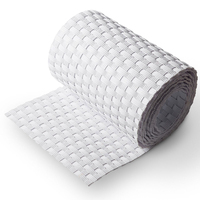 Bandes de clôture d'écran en PVC de style rotin portes d'allée de sécurité de la nature caractéristique anti-moisissure 1mm d'épaisseur en relief extensible étanche