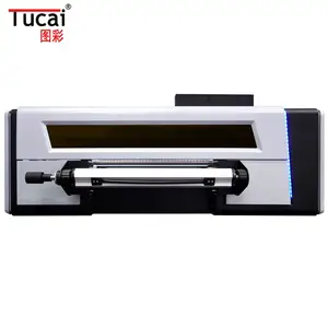 La stampante per etichette in cristallo UV dtf utilizza la testina di stampa originale Epson usa la colla inchiostro uv 420 A2 formato T3200