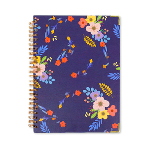Bonne qualité <span class=keywords><strong>2022</strong></span> 2023 impression personnalisée A5 couverture rigide or spirale quotidien hebdomadaire mensuel planificateur carnet de notes - Product Image 3