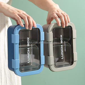 Xách tay nhà văn phòng Bento Box 304 thép không gỉ cách nhiệt ăn trưa container với Leak-proof khoang - Product Image 5