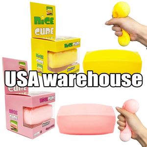72PACK Almacén China Juguete Antiestrés Súper Sólido y Elástico para Aliviar el Estrés, Juguete Sensorial Antiansiedad Cubo Fidget, Juguetes de Barra de Queso - Product Image 2