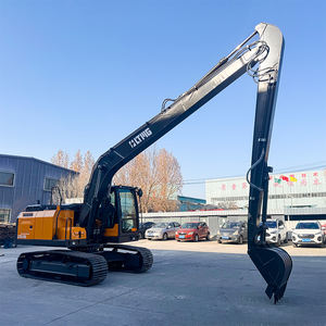 Excavadora sobre orugas de 15 toneladas de servicio pesado LTMG con brazo de alcance de 12 m de largo - Product Image 3