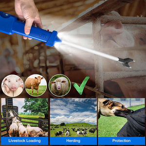 Piqueur Électrique pour Bétail avec Lampe Torche LED 88cm, Étanche, pour Porcs, Vaches et Bovins - Product Image 2