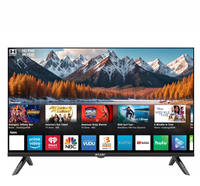 Televisor Inteligente Android LED FHD de 43 Pulgadas y 1080p con WiFi Integrado y Puertos para Entretenimiento en el Hogar y Hoteles