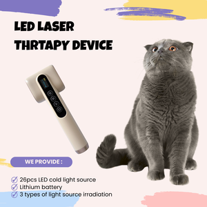 Dispositivo de Terapia Láser LED Veterinario, Fuentes de Luz Fría, Curación de Heridas, Analgésico, Bacteriostático, Equipo de Diagnóstico Veterinario - Product Image 4