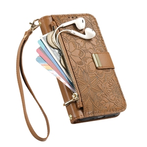 Funda Tipo Cartera con Estampado Floral para Samsung S26/S26 <span class=keywords><strong>Plus</strong></span>/A35/A36/A37, Funda con Correa Cruzada para Galaxy A57/S25FE - Product Image 2