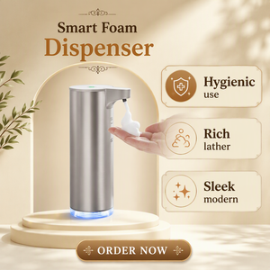 Dispenser Sabun Otomatis Premium Tanpa Sentuh Sensor Inframerah Berkualitas Tinggi Langsung dari Pabrik, Dapat Disesuaikan untuk Kamar Mandi, Dapur, Hotel - Product Image 3