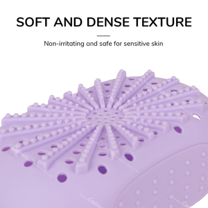 Bustine di sapone esfoliante in Silicone per uso alimentare Private Label sacchetto di sapone in rete con coulisse - Product Image 4