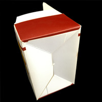 Caja de embalaje de pollo frito con impresión de logotipo personalizado, embalaje personalizado