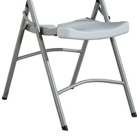 Ensemble table et chaises pliantes légères et portables pour l'extérieur, chaises pliantes en plastique bon marché pour mariage