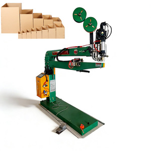 Machine à coudre les bords <span class=keywords><strong>de</strong></span> cartons ondulés à cadre surélevé pour cartons hauts et volumineux - Product Image 1